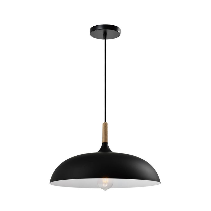 Foto van Quvio hanglamp zwart - quv5177l-black