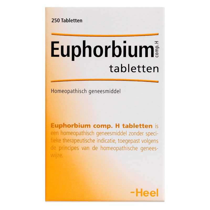 Foto van Heel euphorbium compositum tabletten 250st