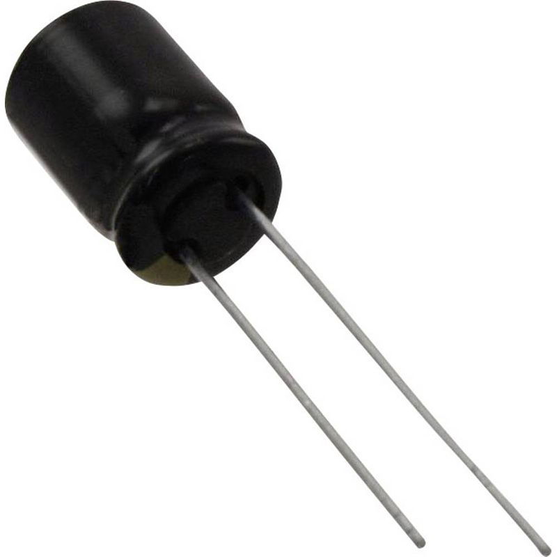 Foto van Panasonic eeu-fm1v221l elektrolytische condensator radiaal bedraad 3.5 mm 220 µf 35 v 20 % (ø) 8 mm 1 stuk(s)