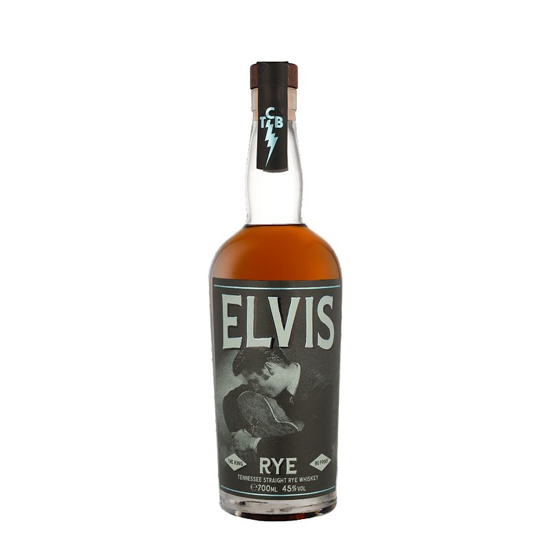 Foto van Elvis straight rye whiskey 70cl whisky