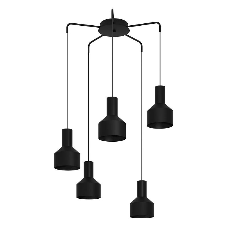 Foto van Eglo casibare hanglamp - e27 - ø 71 cm - zwart