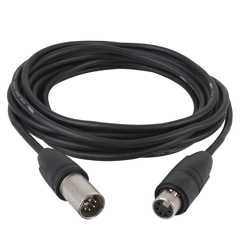 Foto van Dap fl83 dmx-kabel xlr 5-pins m-f met neutrik xx-hd serie 20 meter