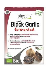 Foto van Physalis aged black garlic tabletten