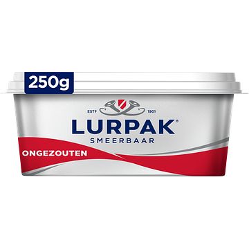 Foto van Lurpak smeerbare boter ongezouten 250g bij jumbo