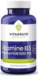 Foto van Vitakruid b3 niacinamide 500mg capsules