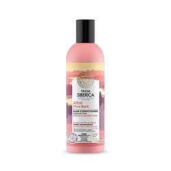 Foto van Taiga siberica altai pine bark vegan haarconditioner met altai pine herstel en bescherming 270ml