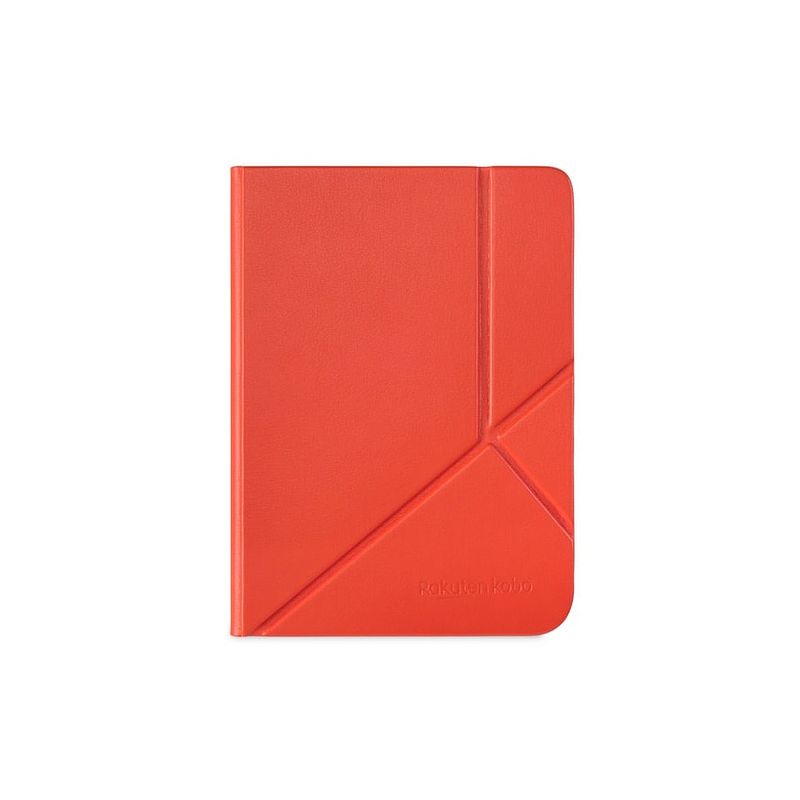 Foto van Kobo clara sleepcover case e-reader hoesje rood