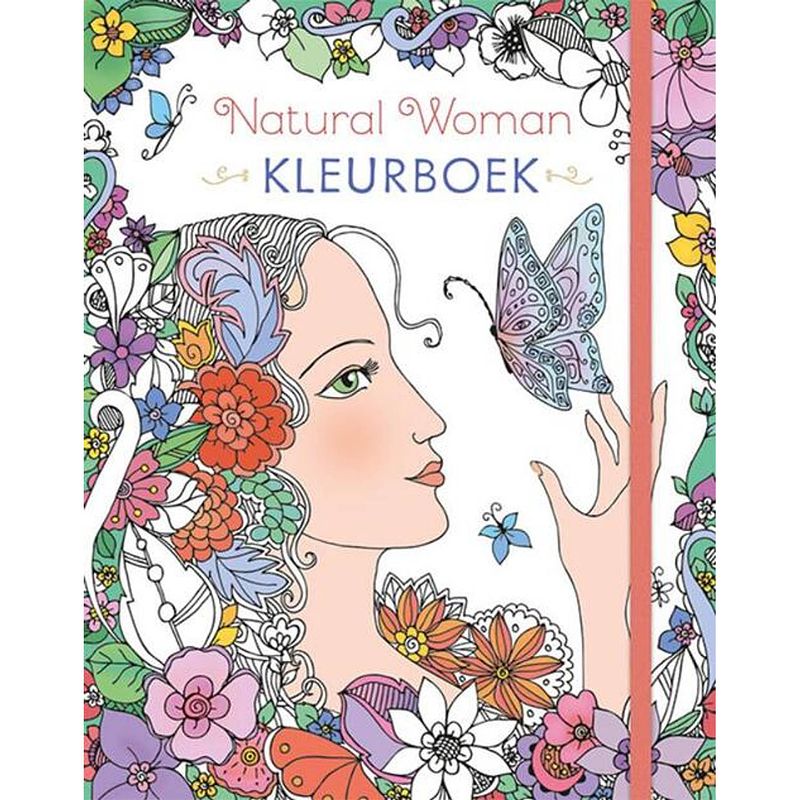 Foto van Natural woman kleurboek