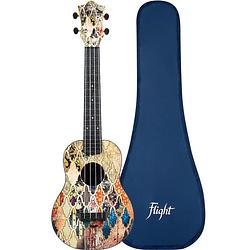 Foto van Flight travel series tuc granada concert ukelele met gigbag