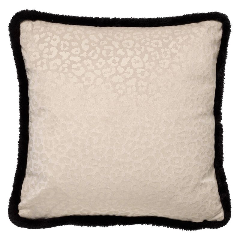 Foto van Dutch decor cheeta - kussenhoes met dierenprint 45x45 cm pumice stone