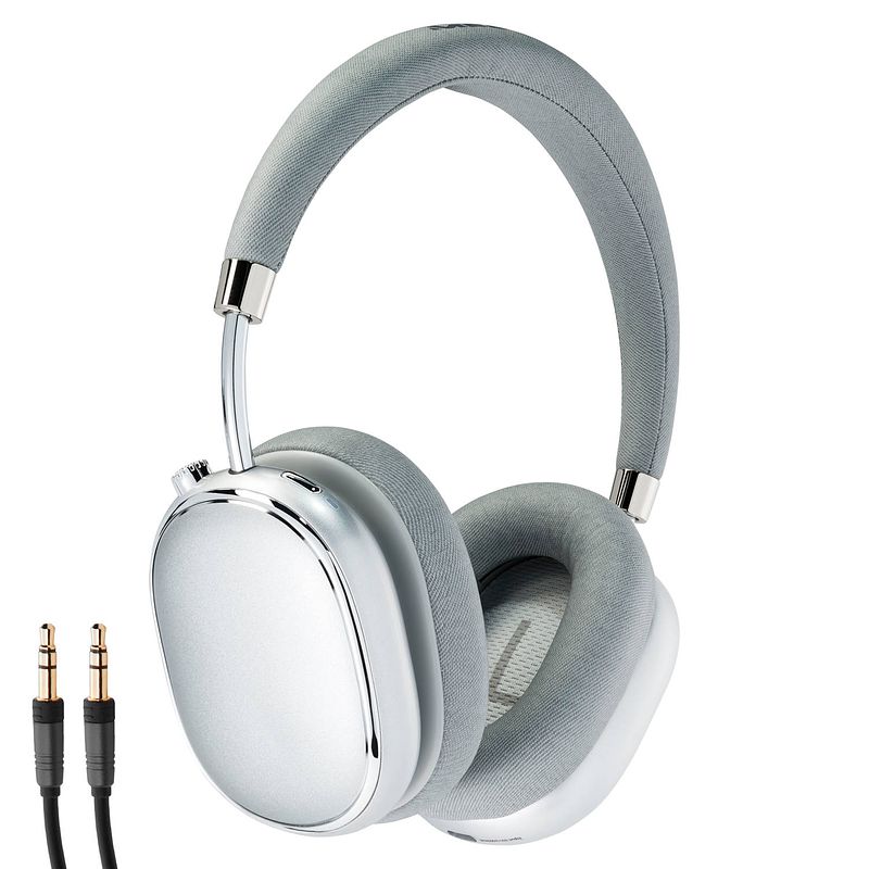 Foto van Medion e62474 - draadloze over-ear koptelefoon - active noise cancelling - wit