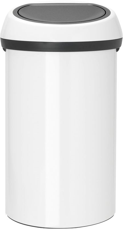 Foto van Brabantia touch bin 60 liter white