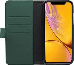 Foto van Bluebuilt apple iphone xr 2-in-1 case leer groen