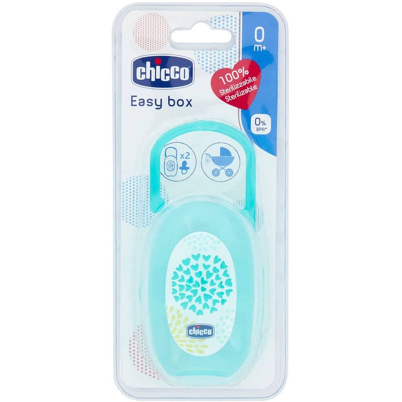 Foto van Chicco fopspeendoos junior 12 x 4 cm blauw