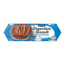 Foto van Jumbo digestive biscuit melkchocolade 300g