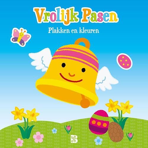 Foto van Vrolijk pasen - kleuren en plakken - paperback (9789403212449)