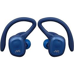 Foto van Jvc ha-et45t - volledig draadloze sport oordopjes - blauw
