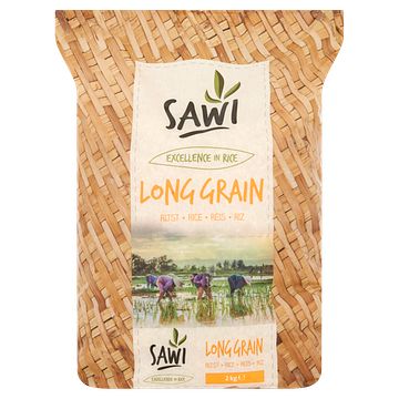 Foto van Sawi long grain rijst 2kg bij jumbo