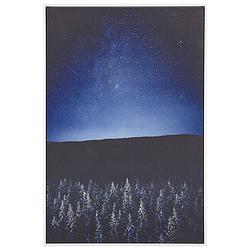 Foto van Beliani loreto - canvas-blauw-polyester