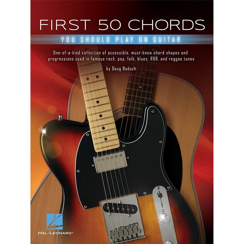 Foto van Hal leonard first 50 chords you should play on guitar one-of-a-kind collection