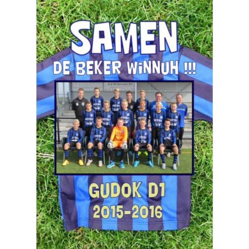 Foto van Samen de beker winnuh!!!