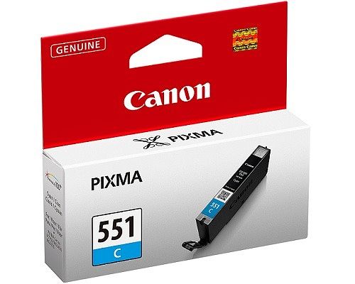 Foto van Canon cli-551 inkt blauw