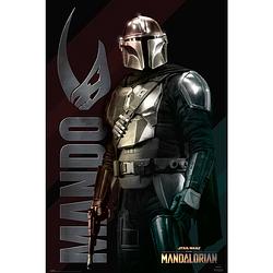 Foto van Grupo erik star wars the mandalorian mando poster 61x91,5cm