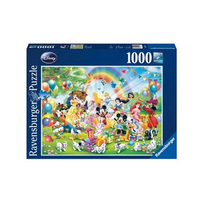 Foto van Ravensburger puzzel disney mickey is jarig - 1000 stukjes