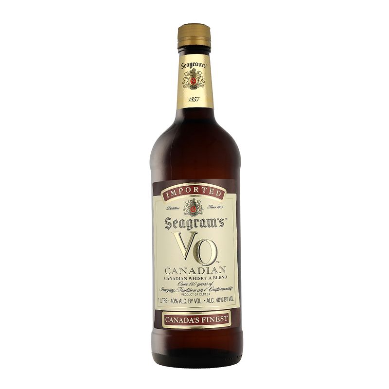 Foto van Seagram'ss vo 1ltr whisky