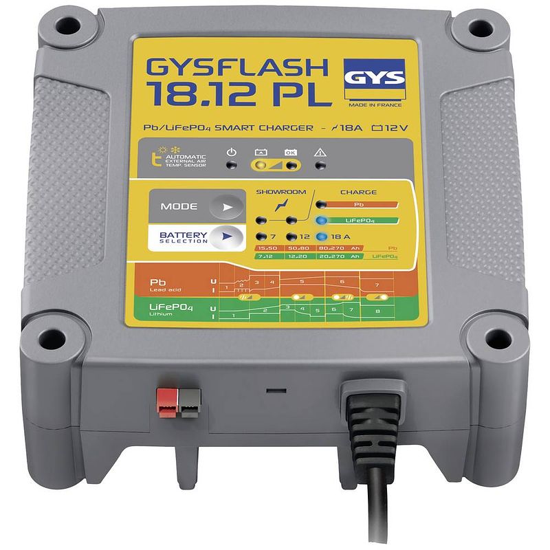 Foto van Gys gysflash 18.12 pl 026926 druppellader 12 v 18 a