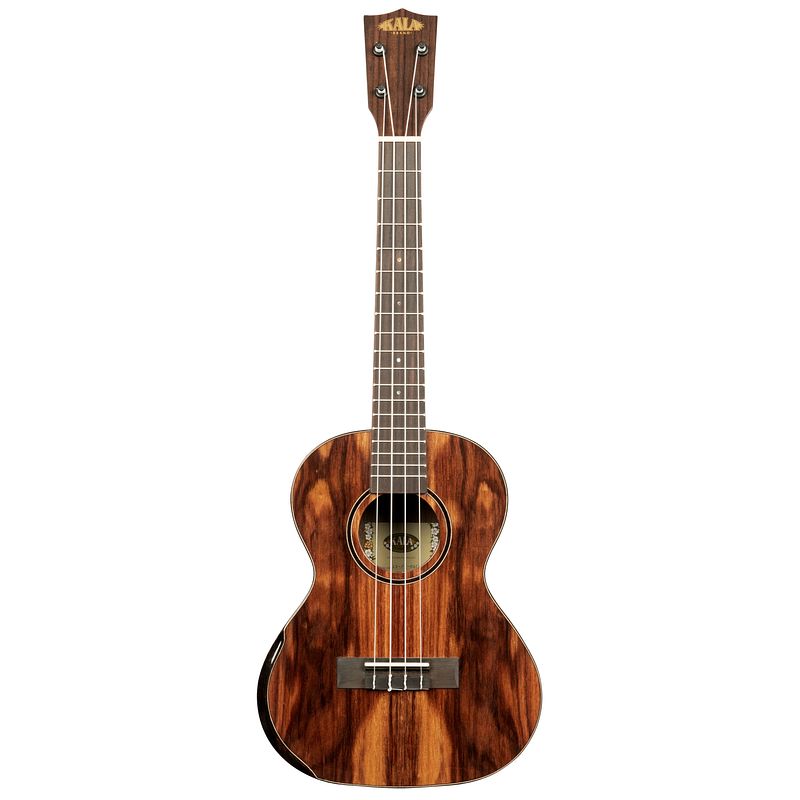 Foto van Kala ka-px-maca-t premier exotic macawood tenor ukelele met gigbag