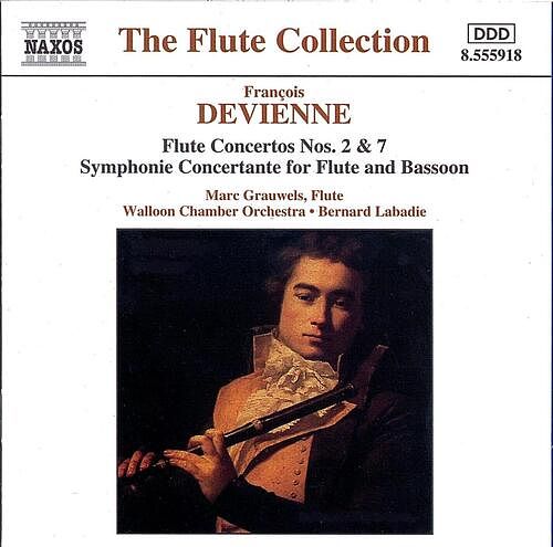 Foto van Devienne: flute concertos nos.2 & 7 / symphony concertante - cd (0747313591824)