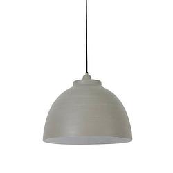 Foto van Light & living - hanglamp kylie - 45x45x32 - grijs