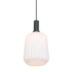 Foto van Moderne hanglamp - steinhauer - glas - modern - e27 - l: 20cm - voor binnen - woonkamer - eetkamer - wit