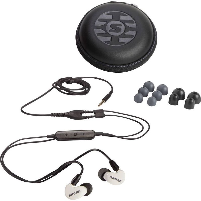 Foto van Shure aonic 215 uni in ear oordopjes kabel wit