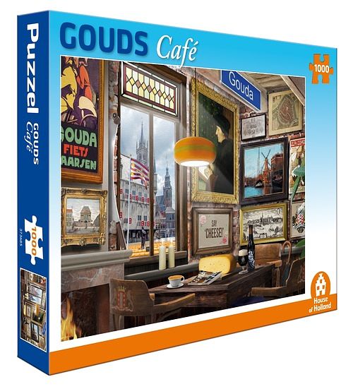 Foto van Gouds café puzzel 1000 stukjes