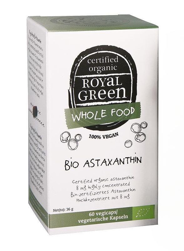 Foto van Royal green astaxanthine vegicaps