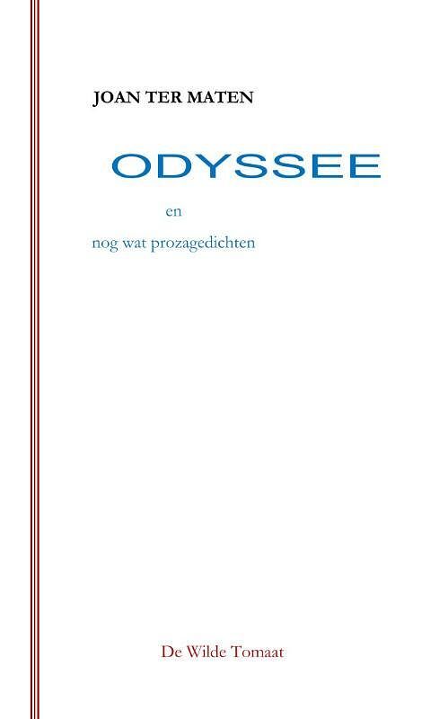 Foto van Odyssee - joan ter maten - paperback (9789090378237)