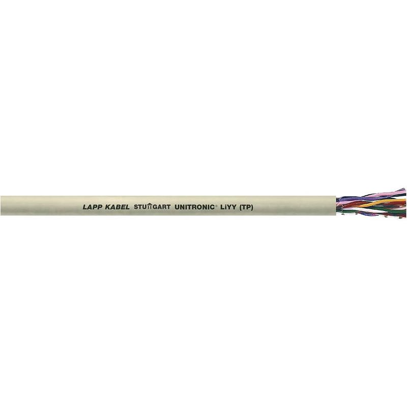 Foto van Lapp 35170-100 datakabel unitronic® liyy (tp) 2 x 2 x 0.50 mm² grijs 100 m