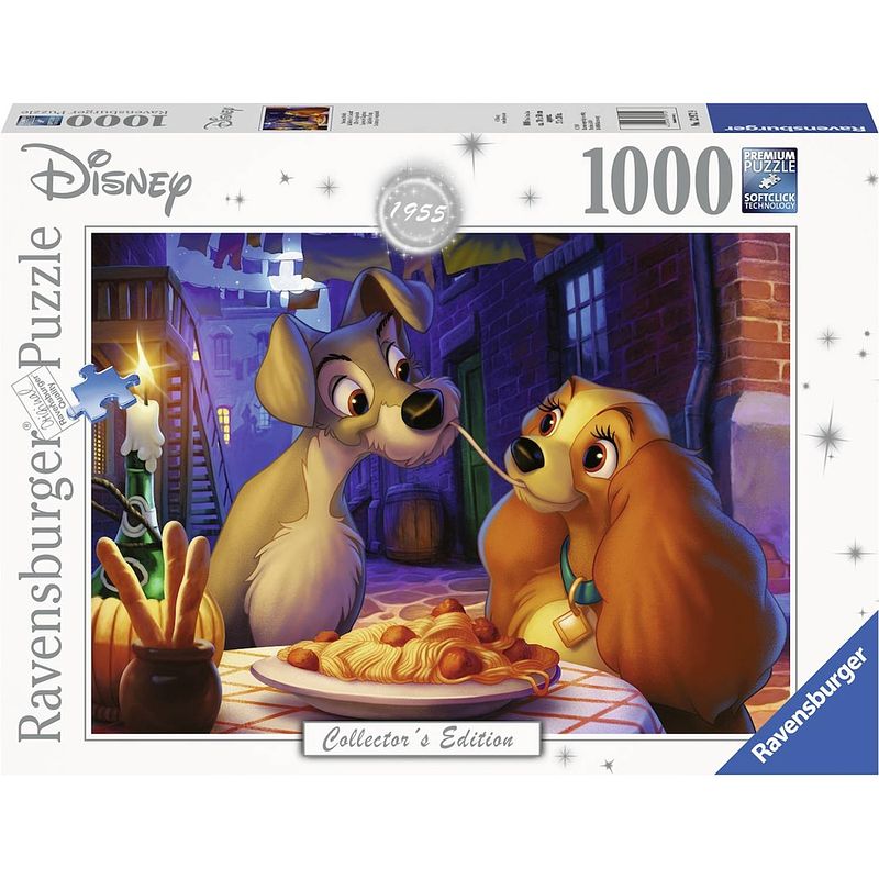 Foto van Ravensburger - wd: lady and the tramp (1000)