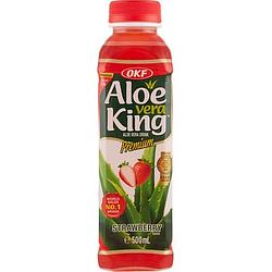 Foto van Okf aloe vera king aardbeien smaak 500ml bij jumbo