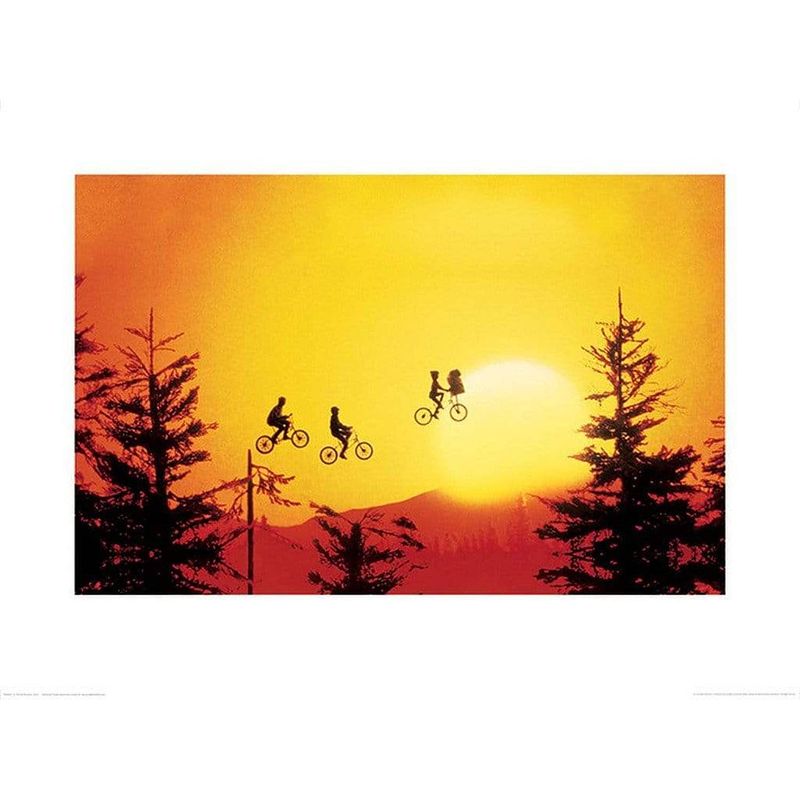 Foto van Pyramid et sunset kunstdruk 80x60cm