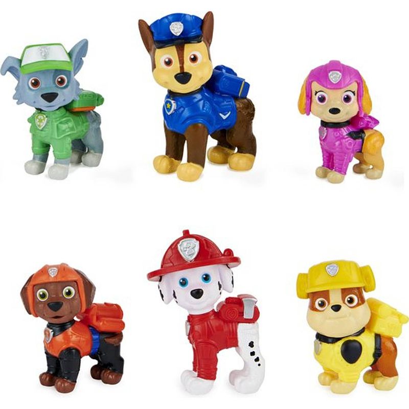 Foto van Nickelodeon speelfiguren paw patrol junior 6-delig