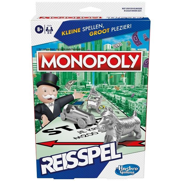 Foto van Hasbro spel reis monopoly