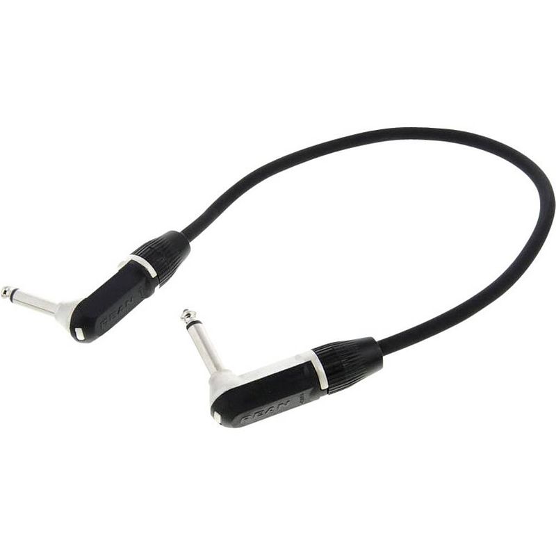 Foto van Cordial cfi 0,9 rr jack kabel [1x jackplug male 6,3 mm - 1x jackplug male 6,3 mm] 0.90 m zwart