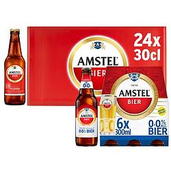 Foto van Amstel krat + 0.0 6 x 300ml bij jumbo