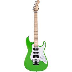 Foto van Charvel pro-mod so-cal style 1 hsh fr m slime green elektrische gitaar