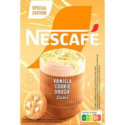 Foto van Nescafe vanilla cookie dough latte special edition 7 x 19.5 g bij jumbo