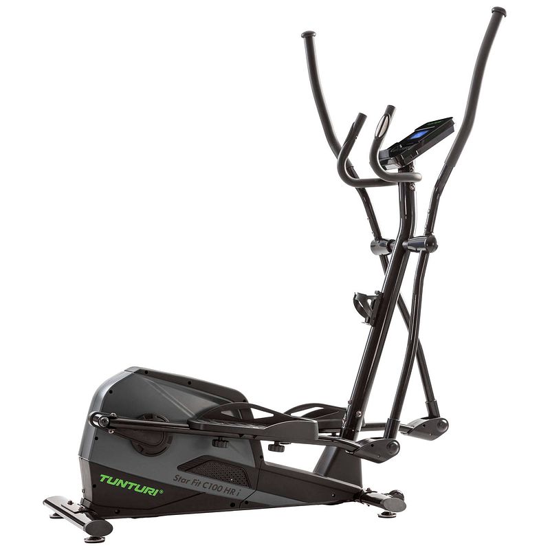 Foto van Tunturi star fit c100 hr i+ crosstrainer - bluetooth -ergometer - 16 weerstanden - verstelbaar