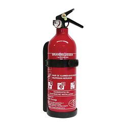 Foto van Carpoint brandblusser abc met manometer 1 kg rood 31 cm